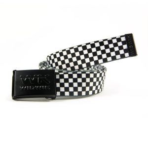 Cinturón Cuadros Negros Blancos