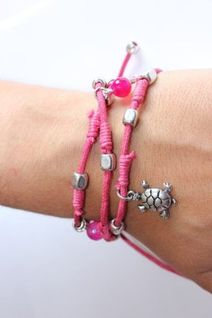 Pulsera fucsia