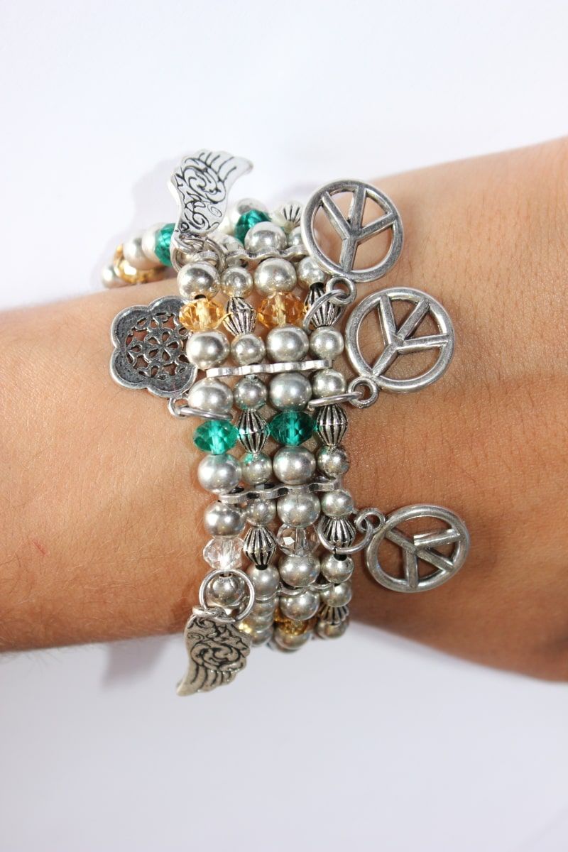 Pulsera abalorios