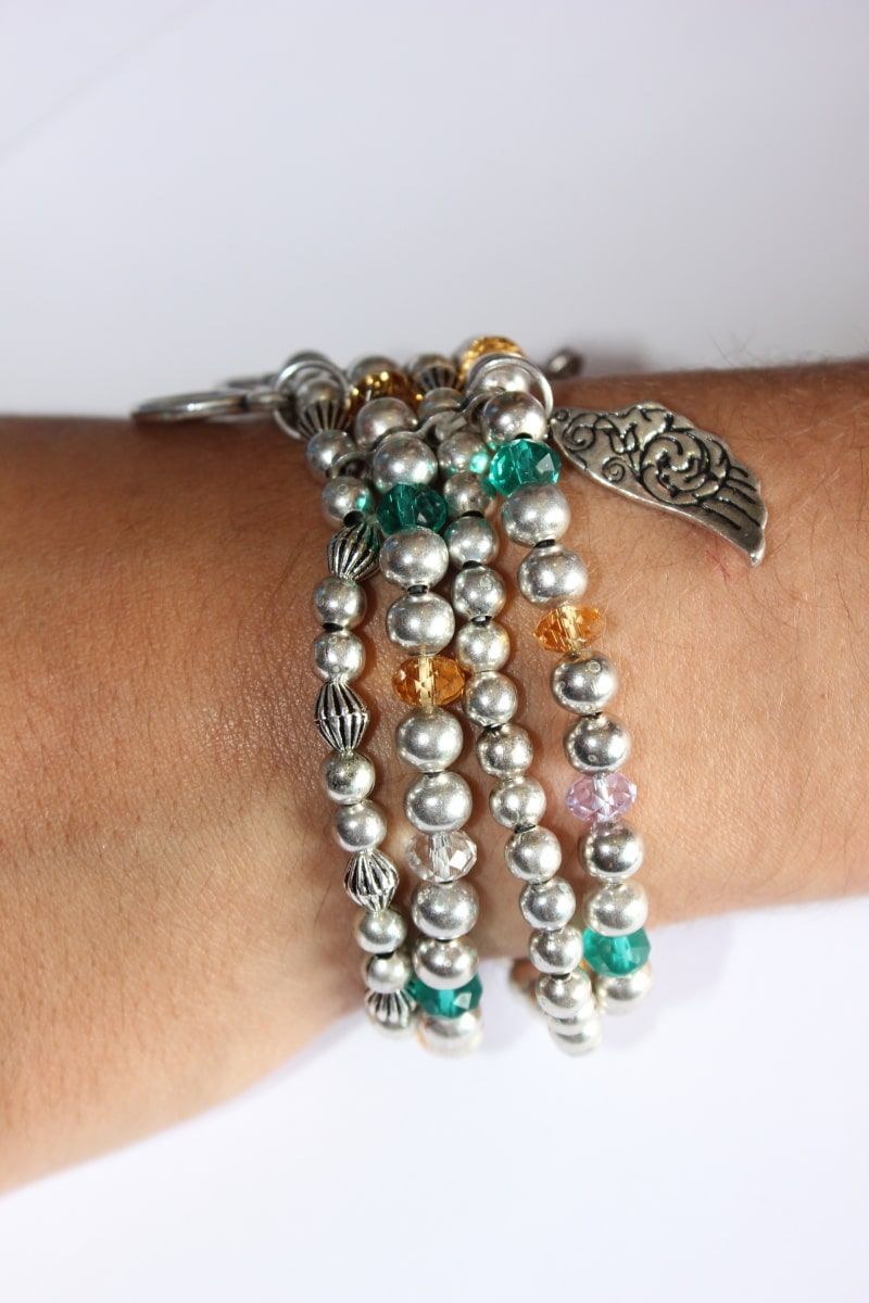 Pulsera abalorios - Imagen 2