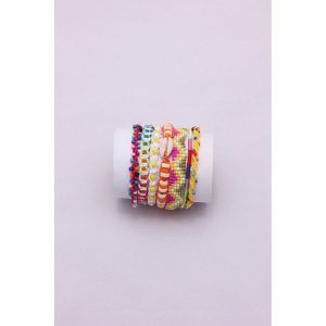 Pulseras de abalorios