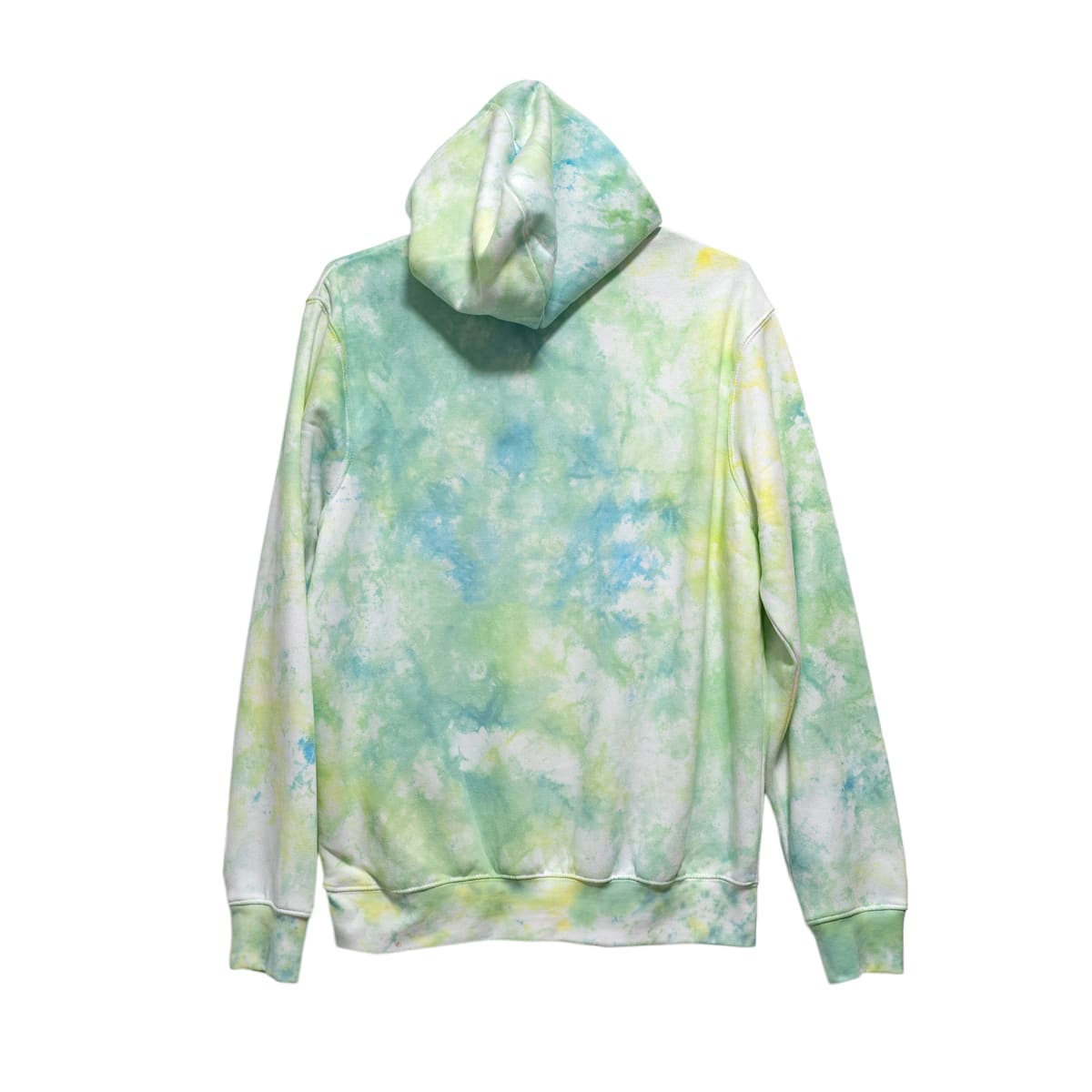 SUDADERA CON CAPUCHA TIEDYE MANCHAS BICOLOR - Imagen 2