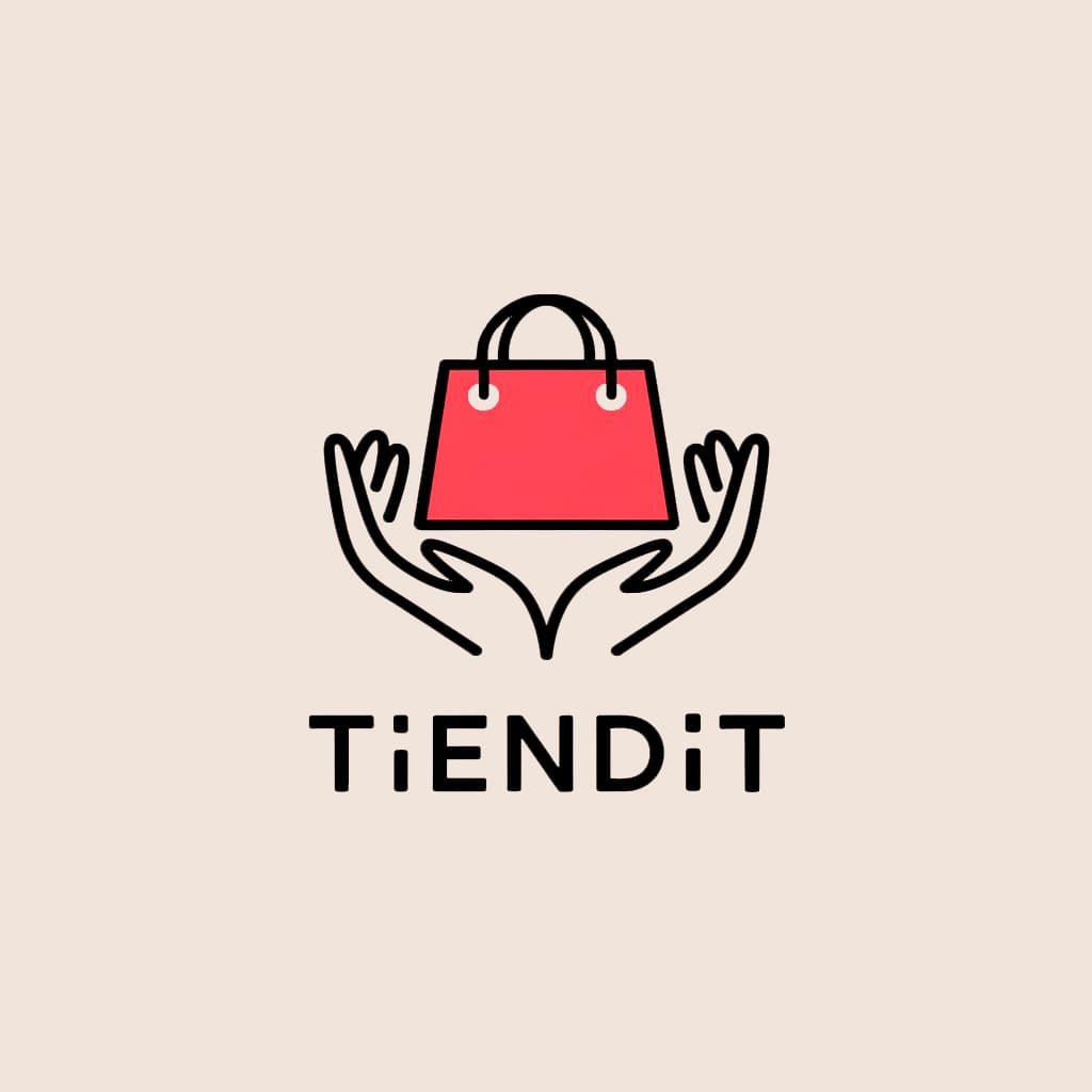 logo de Tiendit para marketplace de tiendas de barrio